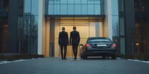 Luxury corporate transfers in Melbourne with professional chauffeur service