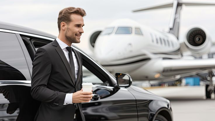 Luxury chauffeur service for cruise transfers.